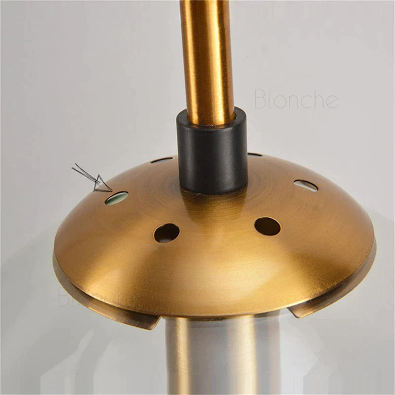 Afralia™ Glass Ball Wall Light: Gold Sconces for Bedroom & Living Room