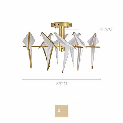Afralia™ Love Bird LED Wall Sconce Iron Acryl Wall Light for Bedroom Corridor