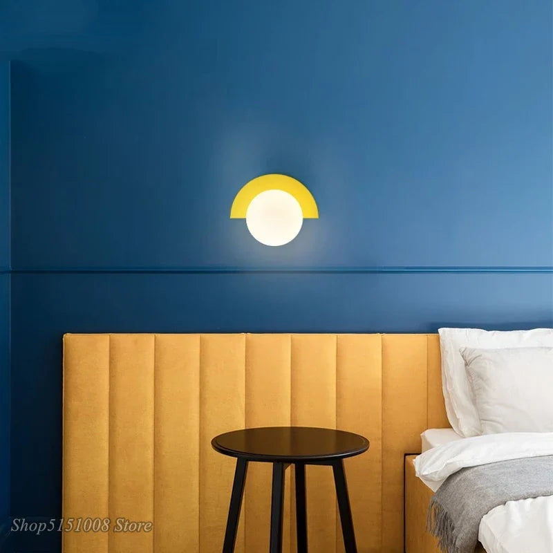 Afralia™ Nordic Modern Wall Lamp for Luxury Bedroom Decor