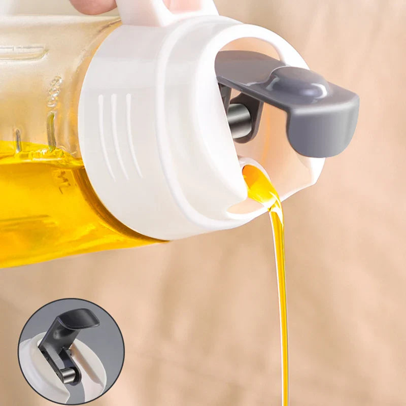 Afralia™ Oil Bottle Vinegar Sauce Pot Seasoning Cruet Kitchen Supplies