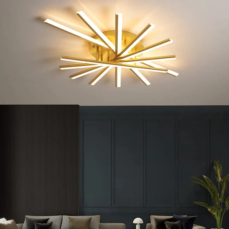 Afralia™ Modern LED Ceiling Lights for Living Room Decoration