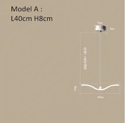 Afralia™ Seagull LED Pendant Light Modern Ceiling Lamp Nordic Chandelier Lumina