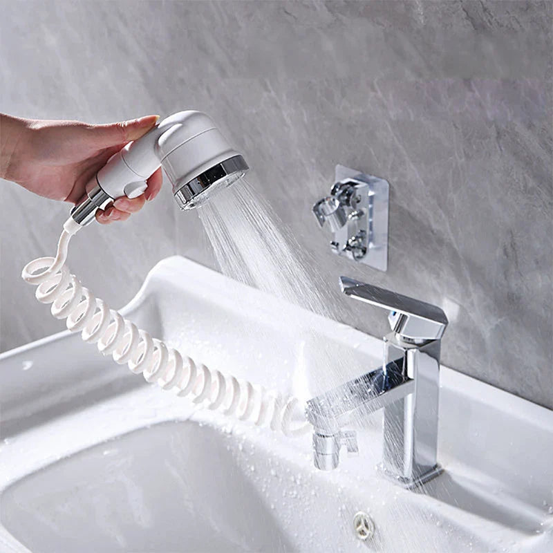 Afralia™ 3 Modes White Water Faucet Handheld Shower Nozzle for Bathroom and Kitchen