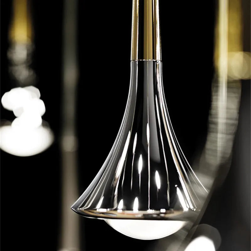 Afralia™ Nordic Rain LED Pendant for Home, Restaurant, Bar & Living Room