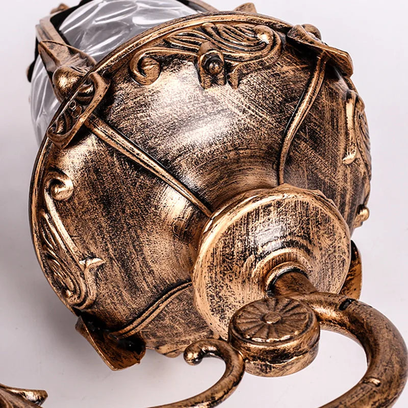 Afralia™ Vintage Outdoor Sconce Lamp Rustic Wall Light Waterproof Garden Porch Light