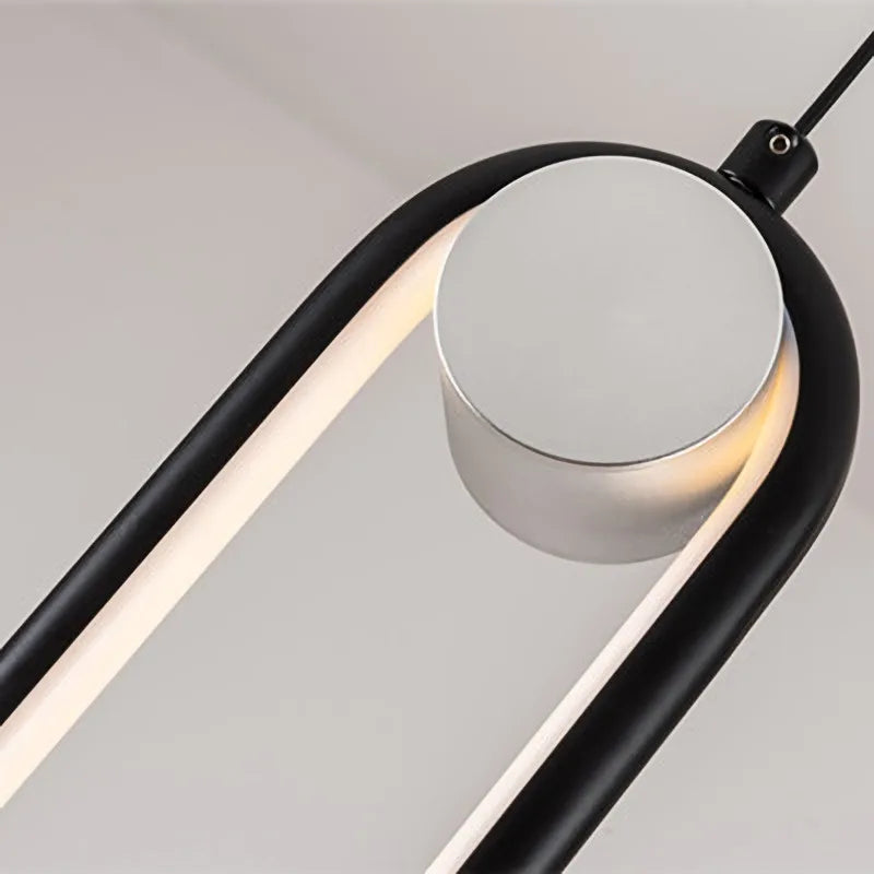 Afralia™ Modern Gold Black Pendant Lamps for Dining Room, Bedroom, Chandelier Lighting