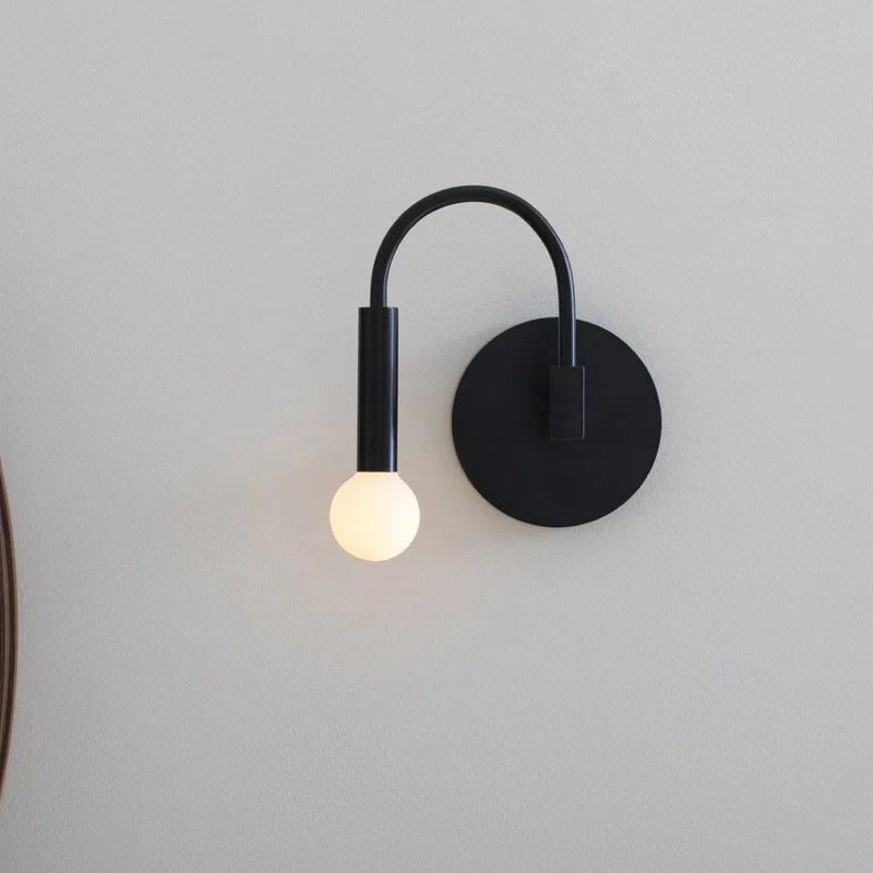 Afralia™ Nordic LED Indoor Wall Lamps for Living Room Bedroom, E27 5W LED Decoration Lighting