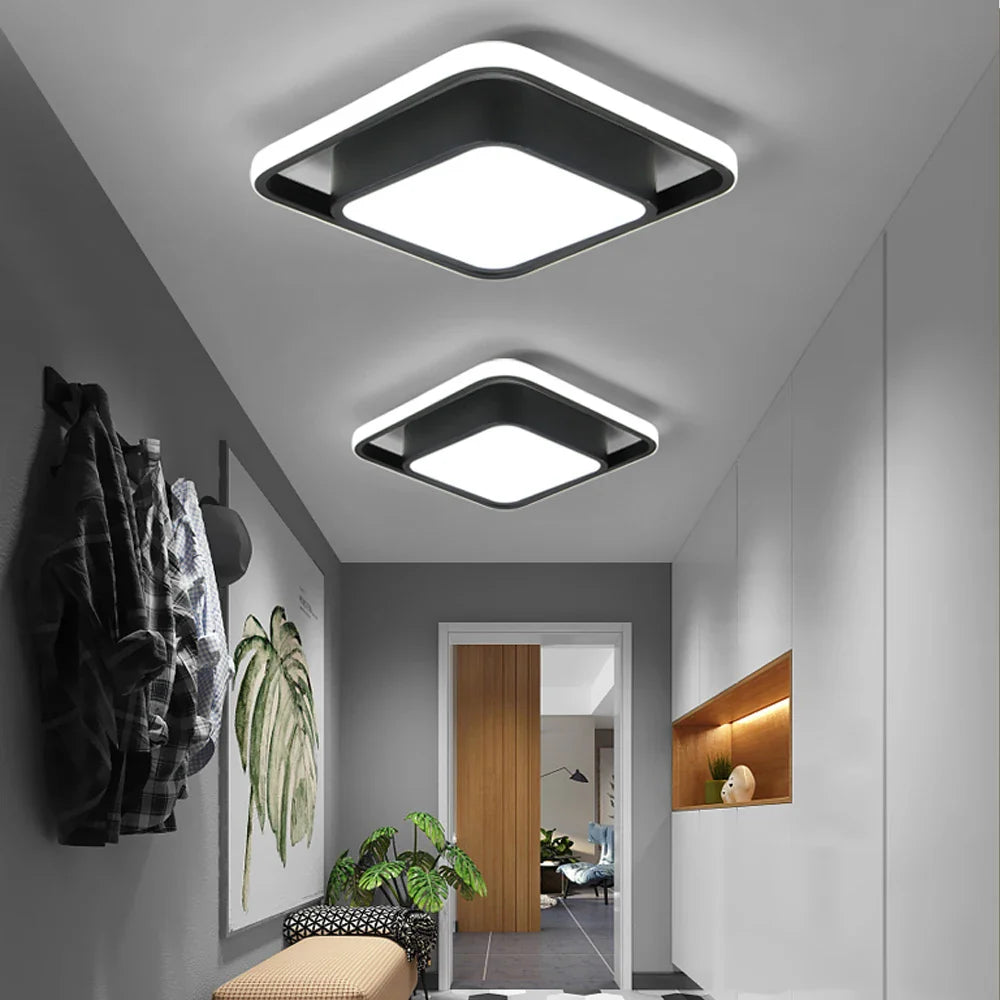 Afralia™ LED Ceiling Chandelier: Modern Indoor Lighting for Home Bedroom Kitchen Living Room