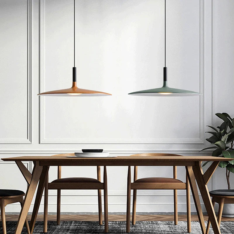 Afralia™ UFO LED Pendant Light - Modern Nordic Chandelier for Home and Restaurant