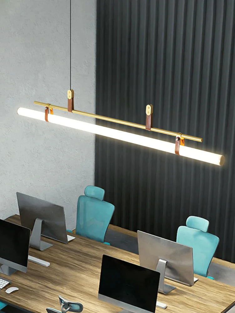 Afralia™ Tube Pendant Light: Modern Nordic Design for Dining Room