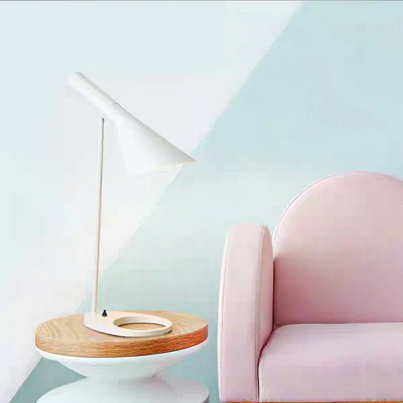 Afralia™ Nordic Metal Loft Table Lamp for Bedroom & Living Room, LED Desk Light E27 Bulb