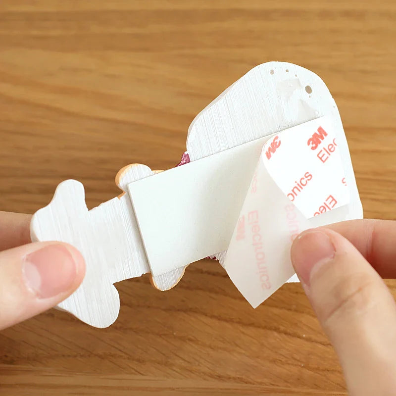 Afralia™ Resin Chef Plug Holder Wall Hook Kitchen Organizer Self Adhesive Hanger