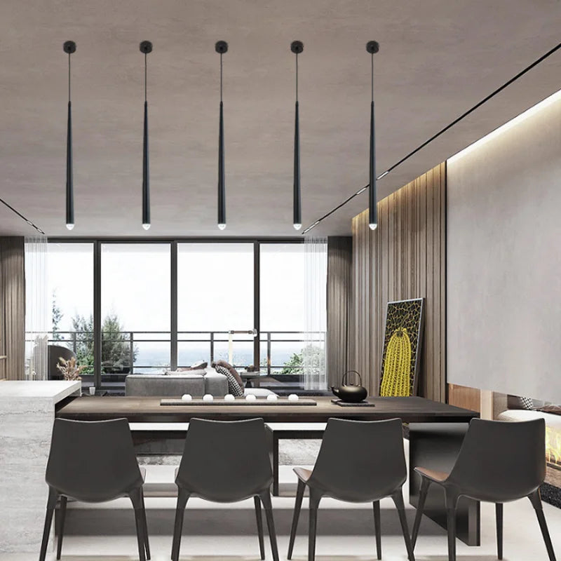 Afralia™ Luxury LED Pendant Lights Modern Chandelier for Dining Living Room Bedroom