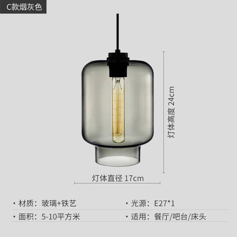 Afralia™ Geometric Glass Pendant Light Collection: Modern Crystalline Pendant Series