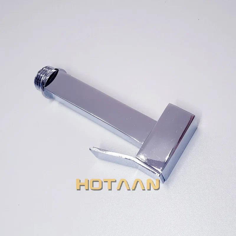 Afralia™ Handheld Bidet Sprayer: Brass Shattaf Spray Nozzle for Bathroom, Single Handle