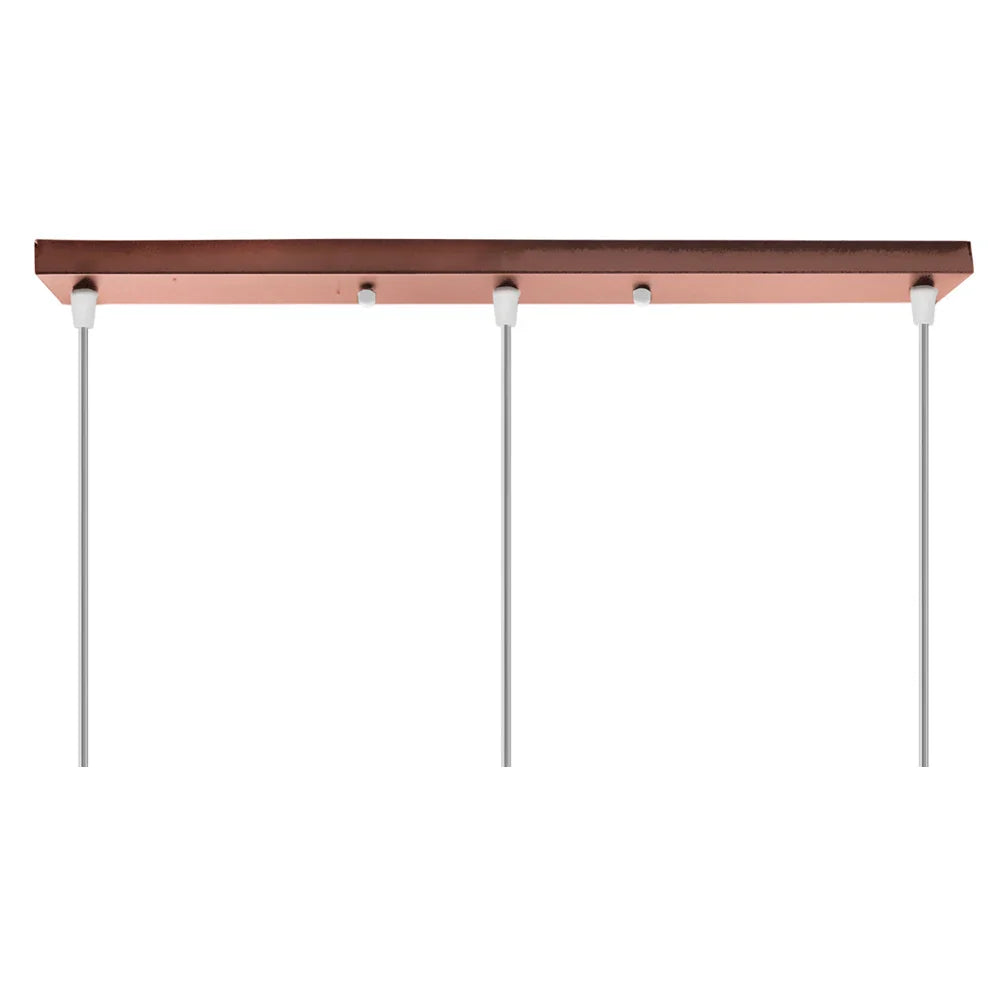 Afralia™ Rectangular Ceiling Lamp Base Chandelier Light Fittings Kit