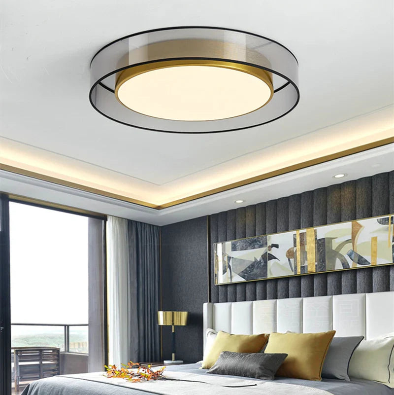 Afralia™ LED Ceiling Light: Minimalist Nordic Round Lighting Fixture for Living Room, Bedroom, Dining Room