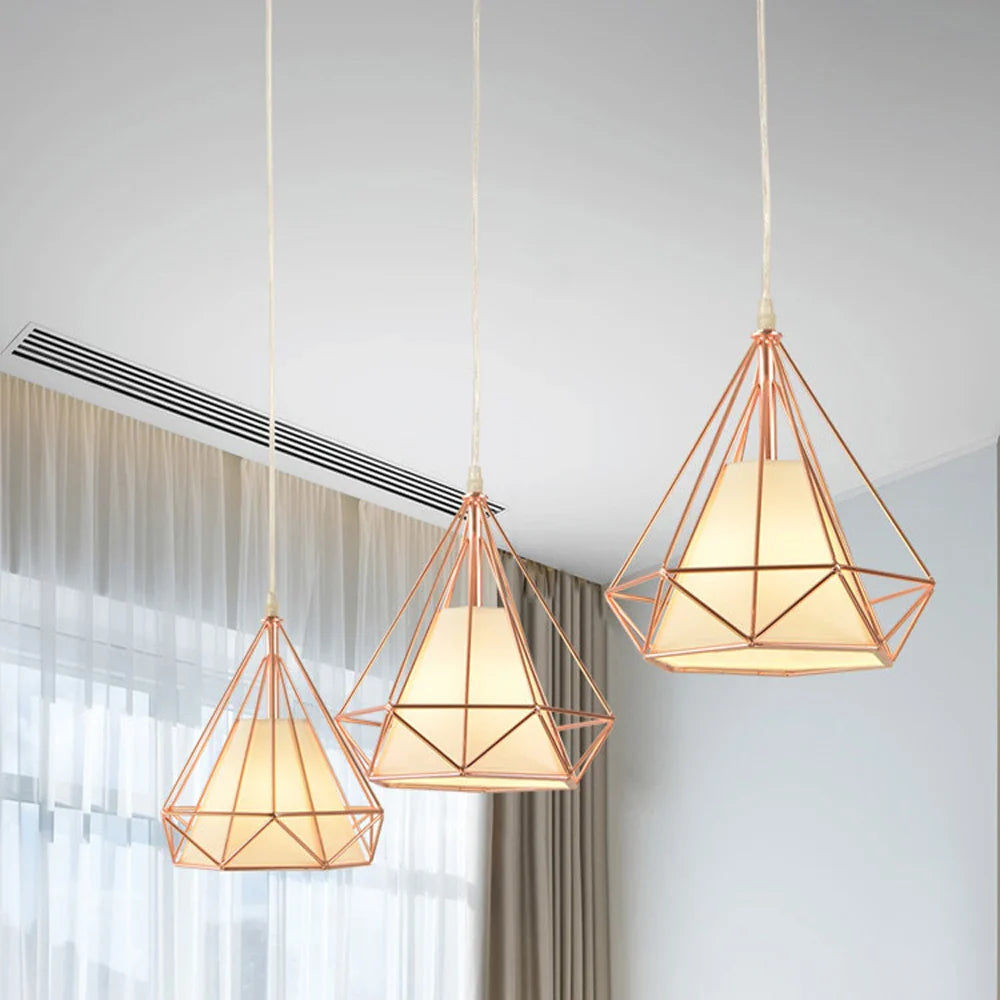 Afralia™ Industrial Pendant Lights E27 LED Hanging Lamp Modern Loft Lighting for Home