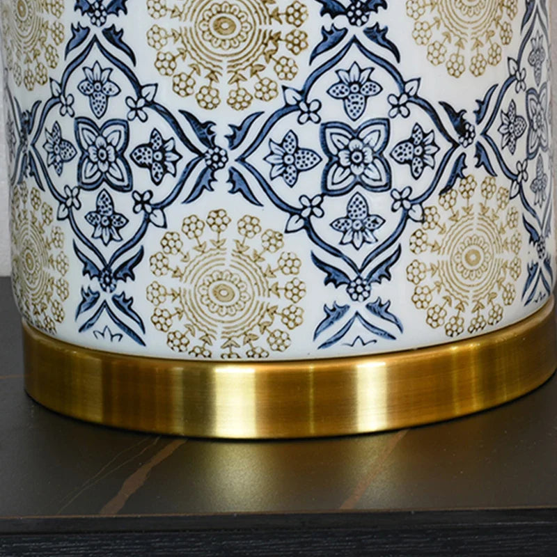 Afralia™ Ceramic Table Lamp: Modern Chinese Style Vase Design for Living Room or Bedroom