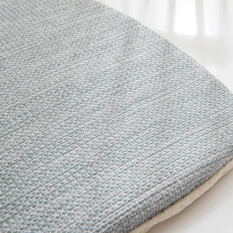 Afralia™ Square Cotton Upholstery Seat Cushion: Soft, Padded, and Lace Up for Office, Home, Car & Garden