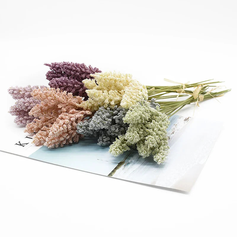Afralia™ Lavender Artificial Flowers for Home Decor, Wedding, Christmas, DIY Vases