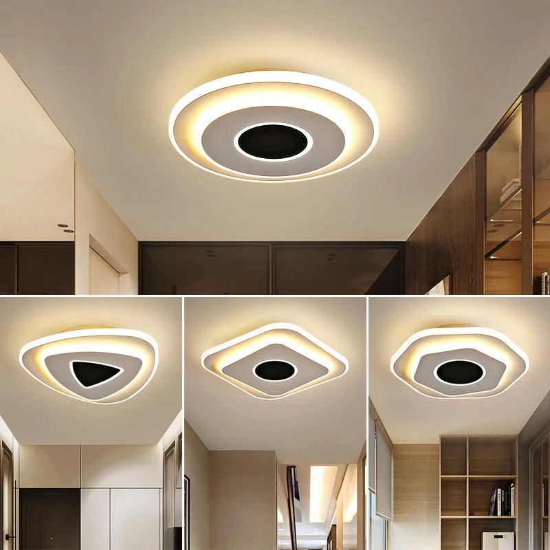 Afralia™ Nordic LED Acrylic Ceiling Lamp for Home Lighting Decoration