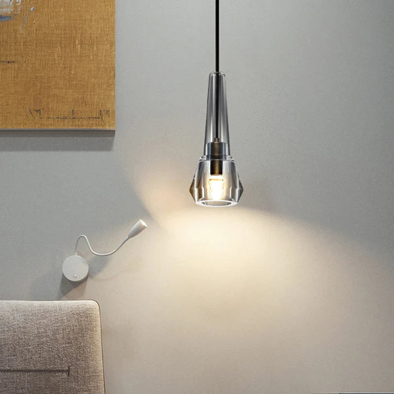 Afralia™ Crystal Copper Chandelier: Elegant American Design for Living Room, Bedroom, and Study
