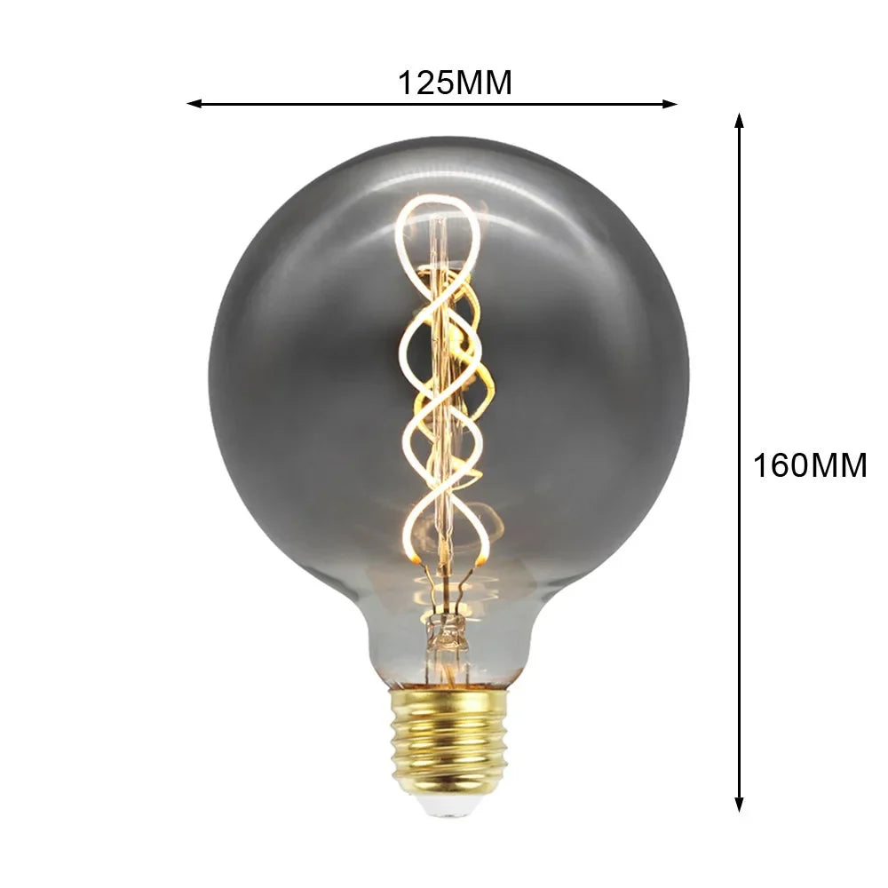 Afralia™ Retro Loft Edison LED Light Bulb 2300K Dimmable Vintage Industrial Lamp