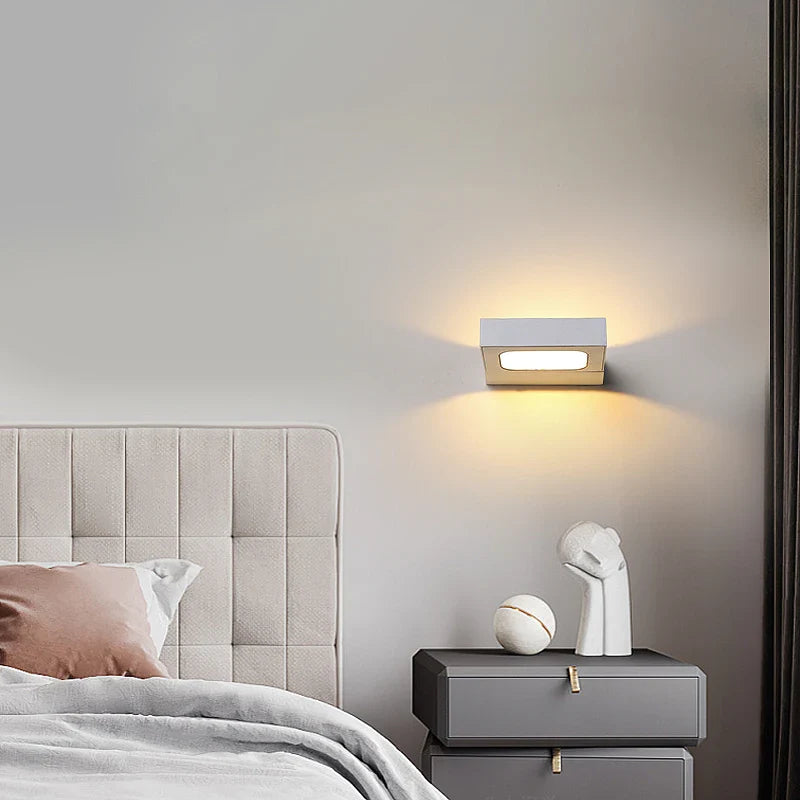 Afralia™ Nordic Bedroom Wall Lamp: Modern Style for Living Room, Hallway & Stairwell