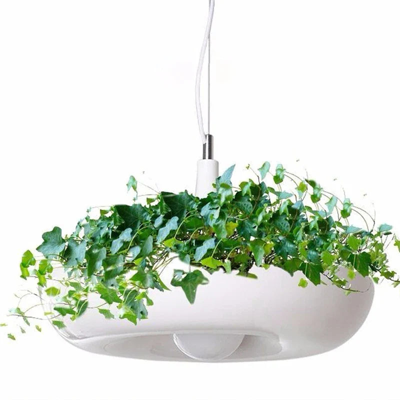 Afralia™ Nordic Inspired Plant Pot Pendant Light for Bar and Cafe Decor