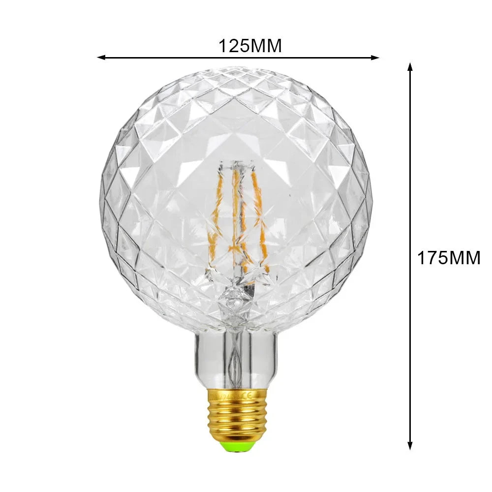 Afralia™ Retro Edison Bulb LED 4W Warm White 2700K Loft Industrial Vintage Lamp
