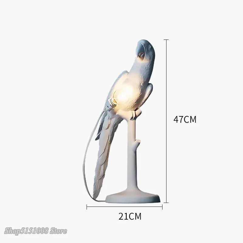 Afralia™ Parrot Table Lamp for Nordic Home Decor Lighting