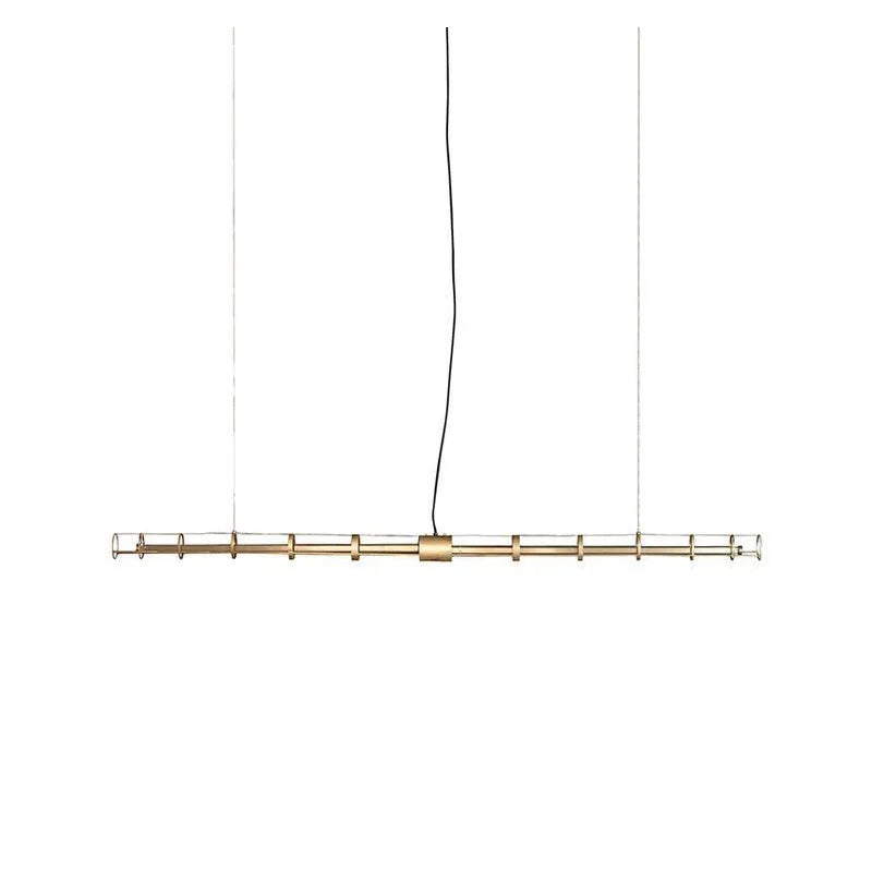 Afralia™ Glass Chandelier: Nordic Minimalist Dining Room & Office Decoration Lamps