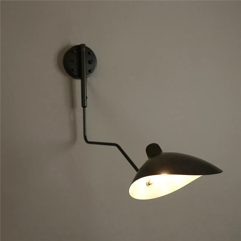 Afralia™ Spider Bedroom Wall Lights: Nordic Style Long Pole Wall Lamps for Living Room
