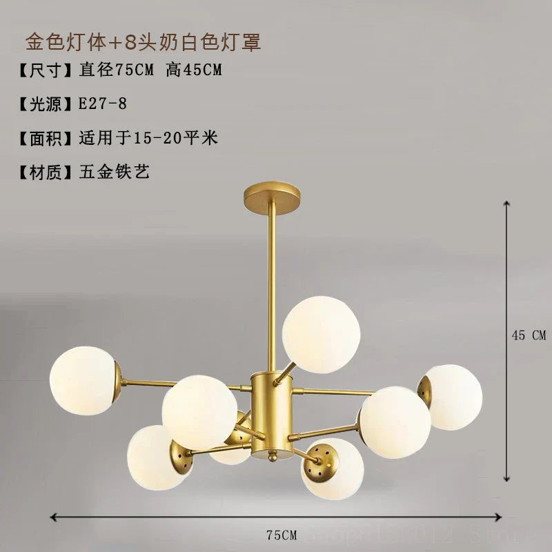 Afralia™ Modern Vintage Suspension Chandelier for Living Room Stair Lamp Industrial Lighting Fixtures