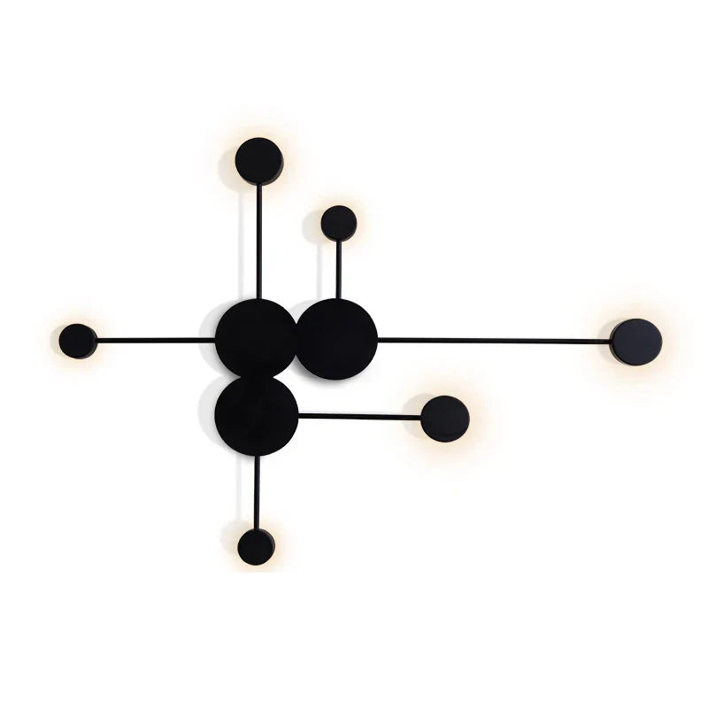 Afralia™ Geometry LED Wall Light for Living Room Bedroom Decor