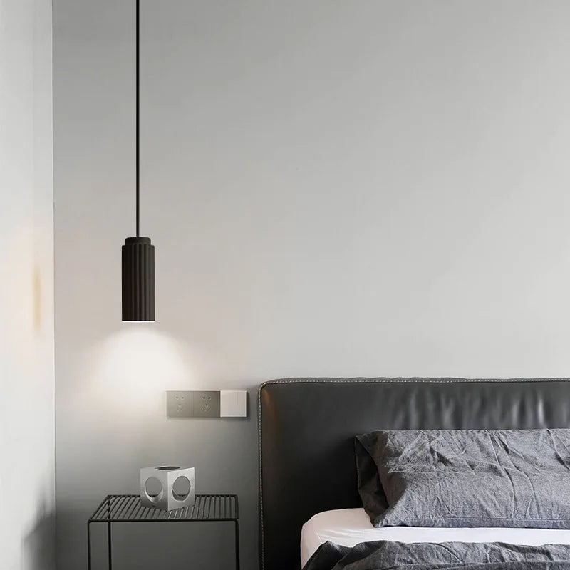 Afralia™ Modern LED Pendant Light for Bedside, Restaurant, Bar, Study - Elegant Table Decor