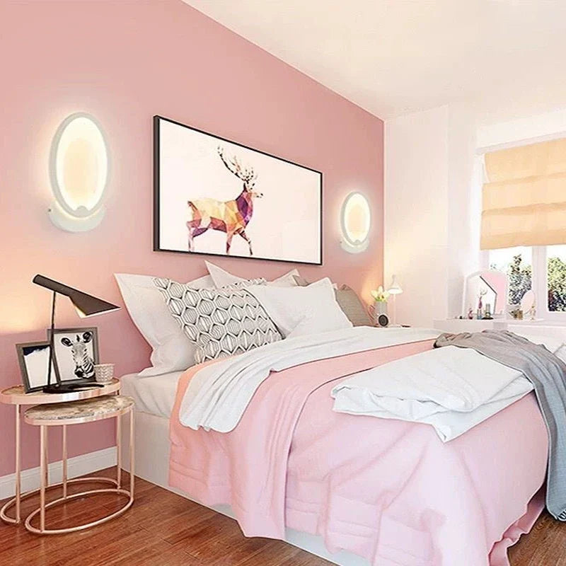 Afralia™ Acrylic LED Children's Wall Sconce, Creative Arts Decoration for Room, Study, Corridor