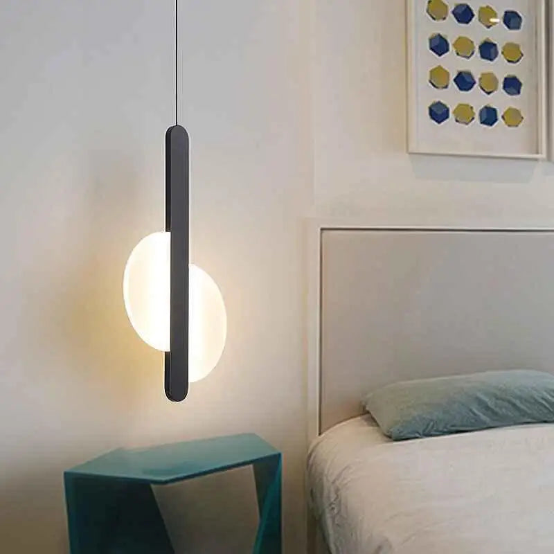 Afralia™ Nordic LED Pendant Lights: Modern Living Room Bedroom Decor Lighting Fixtures