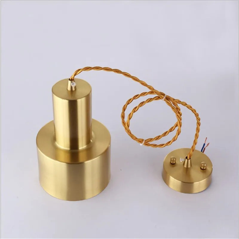Afralia™ Brass Trumpet Pendant Light - Stylish Nordic Design for Bedroom, Hallway, Bar