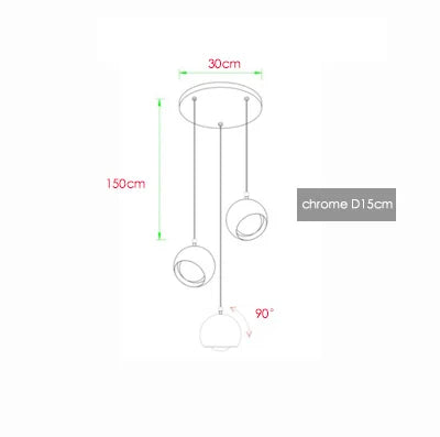 Afralia™ Nordic Spider Pendant Lamp for Bedroom, Bar & Restaurant Interior