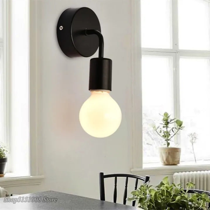 Afralia™ Nordic Modern LED Wall Sconce for Home Decor Lighting