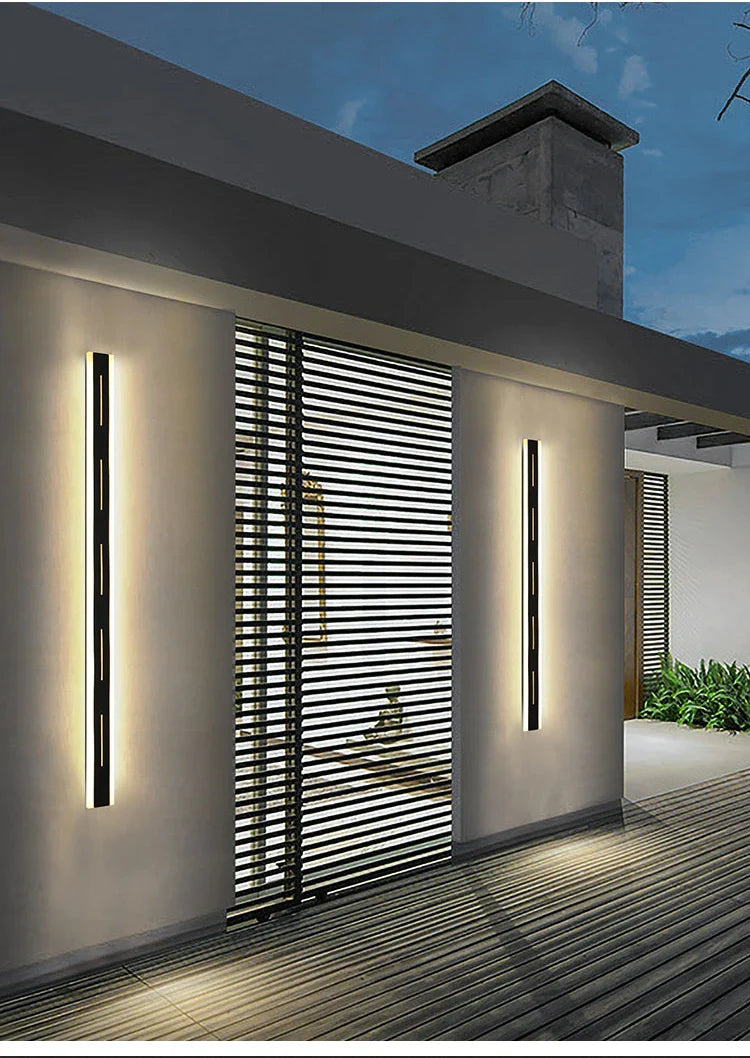 Afralia™ Outdoor LED Wall Lamp: Waterproof Sconce Light for Garden Villa Porch