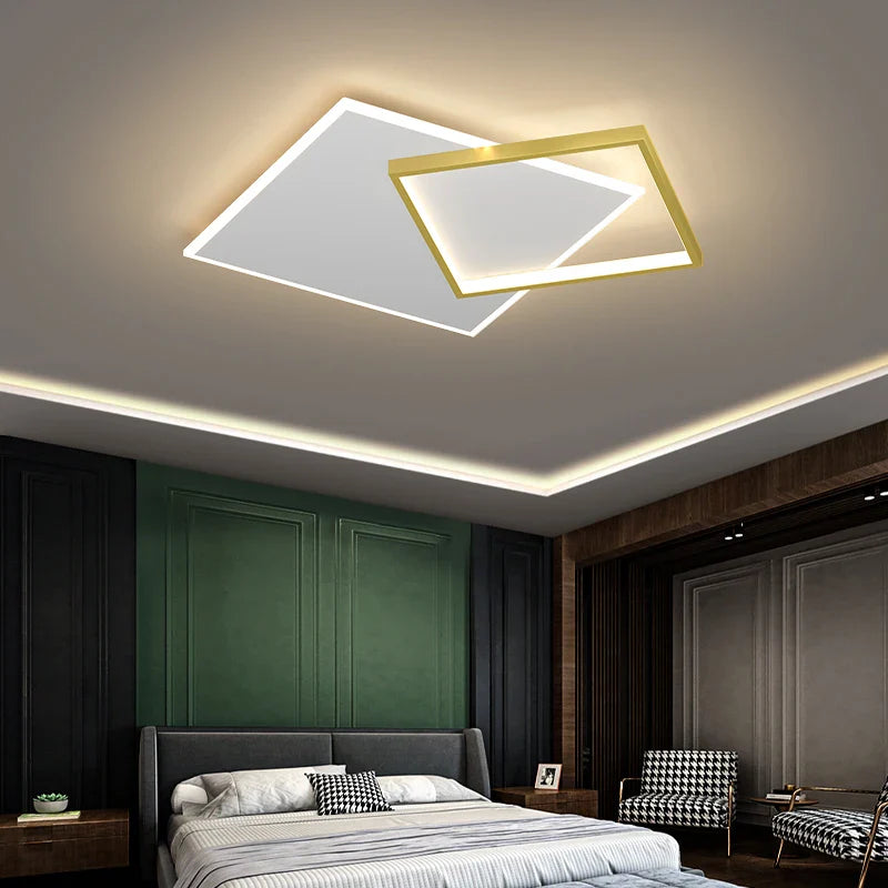 Afralia™ Modern Luxury LED Pendant/Ceiling Light Fixture for Living Room, Hotel Hall Décor