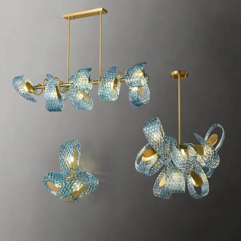 Afralia™ G9 LED Copper Pendant Light for Foyer & Dining Room