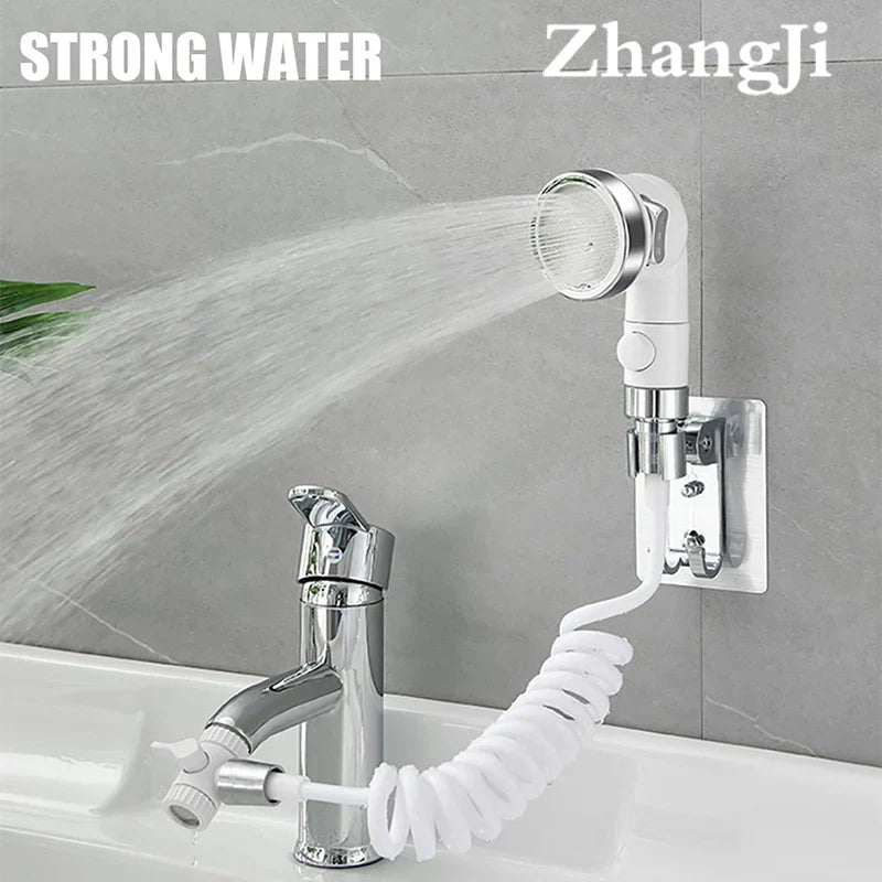 Afralia™ 3 Modes White Water Faucet Handheld Shower Nozzle for Bathroom and Kitchen