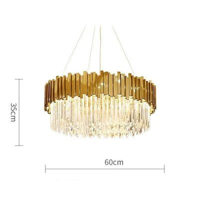 Afralia™ Modern Crystal Chandelier Lighting for Dinning Room