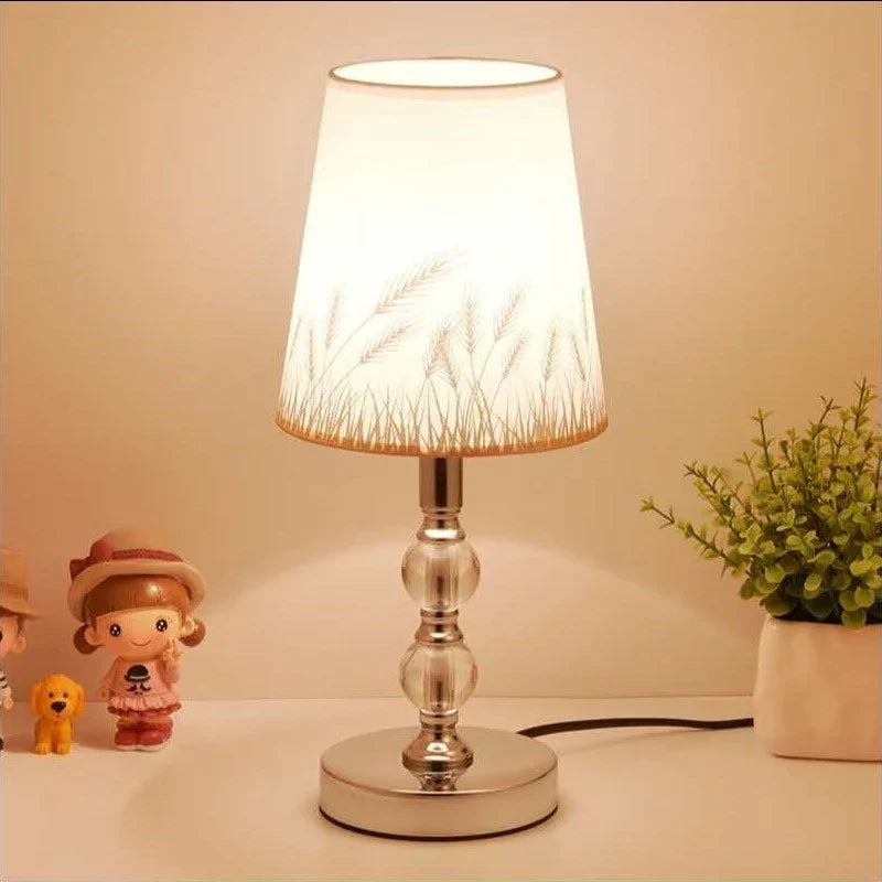 Afralia™ Nordic Crystal LED Table Lamp for Living Room, Bedroom, and Study - Modern Art Deco Lighting
