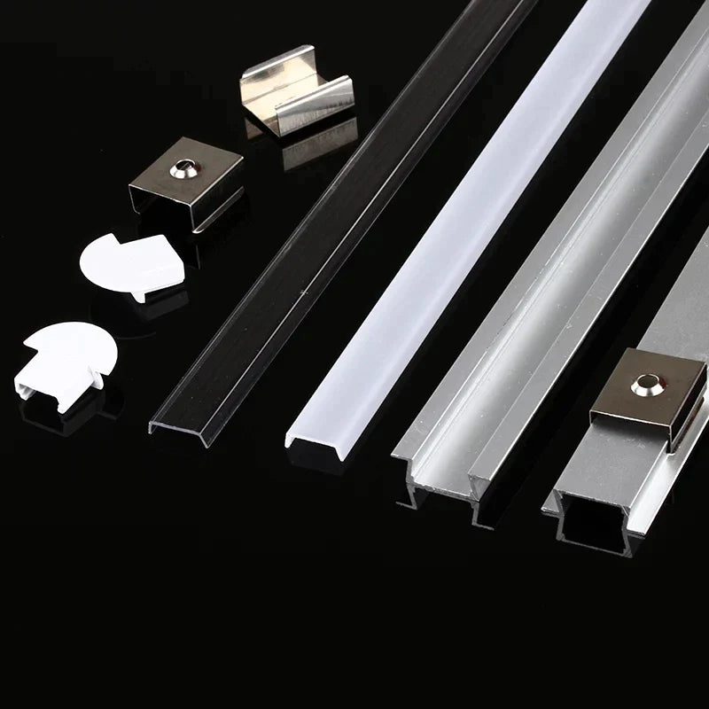 Afralia™ LED Aluminum Profiles Recessed Channel Bar Strip Lights