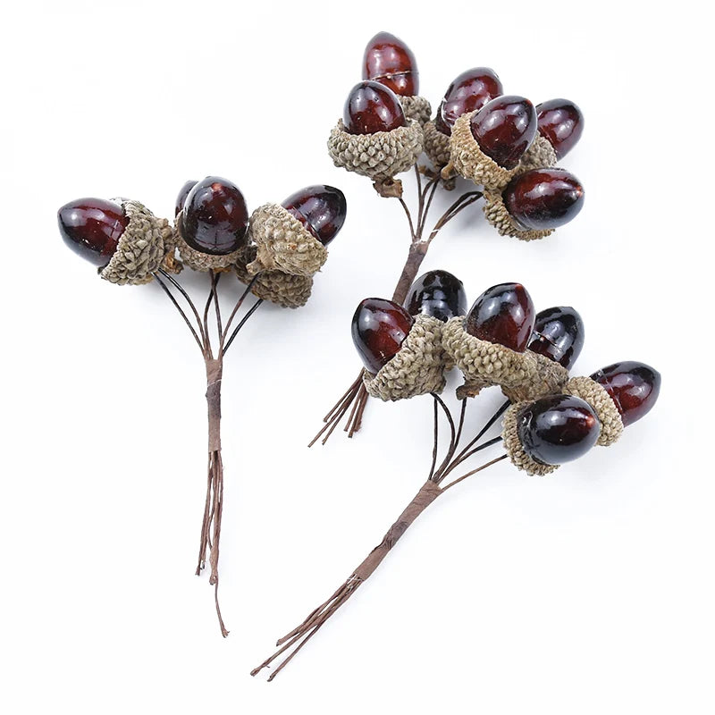 Artificial Pine Cone & Berry Decoration Set by Afralia™ for Christmas, Wedding, Home Décor